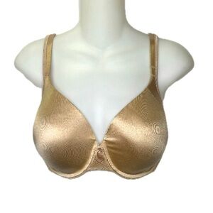 BOGO💥 Playtex Tan Full Coverage Bra with Satin Finish Bin A